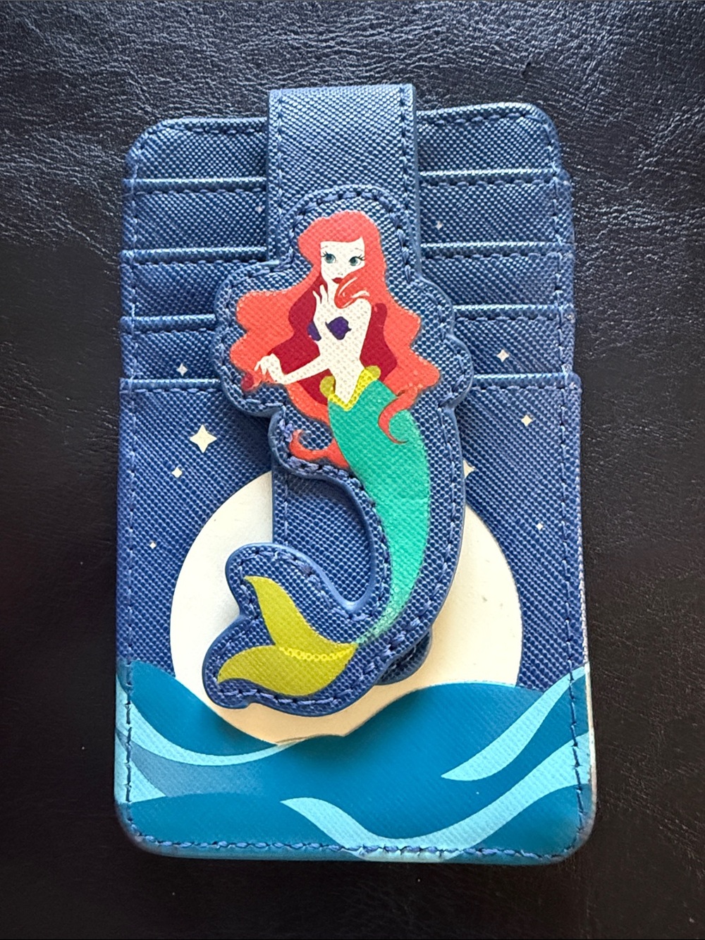 Little Mermaid Card Holder/Wallet - Blue